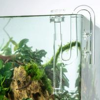 Akvariumo lelijos siurbimo puodelio reikmenų jungtis 13/17 mm reguliuojamas filtras augalų vandens rezervuaro vamzdžiams 17mm gray