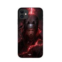Phone case - MANIACASE - Iphone 12 mini - Silicone - Black - Anime 3D fanart juoda