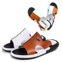 Vasariniai Vyriški Batai Sandalai Originalūs Patogūs Užsegami Kasdieniai Sandalai Madingi Batai Vyriški Šlepetės Chaussure Homme Dydis 38-46 6 white