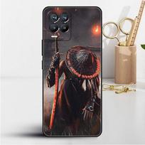 Landscape Ink Painting Japan Samurai Art Soft TPU Case For Realme 8 C21 9 Pro 8i 9i GT Neo 3 2 C3 7 6 C21Y C15 C11 Phone Cover Realme GT Neo 3 beige