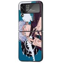 Dėklo dangtelis, skirtas Samsung Galaxy ZFlip Z Flip 3 5G Z Flip 4 ZFlip3 zflip ZFlip4 Flip3 Print Hard PC Jujutsu Kaisen Samsung Z Flip 5G