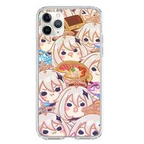 Mielas Mini Genshin Impact telefono dėklas, skirtas iPhone 7 8 Plus X Xs Max Xr 11 12 13 Mini Pro Max SE2 skaidrus minkštas dangtelis iPhone11 Pro Max beige