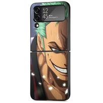 O-O-ne-P-Pieces Drawings Case for Samsung Galaxy Z Flip 3 5G ZFlip ZFlip3 Z Flip 4 Flip3 ZFlip4 zflip Hard PC Protection Coque Samsung Z Flip 5G