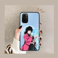 Kamado Nezuko Kimetsu No Yaiba Demon Slayer TPU Soft Phone Case For xiaomi redmi POCO F1 F2 F3 X3 Pro M3 9C 10T Lite NFC Black C Poco F1 white