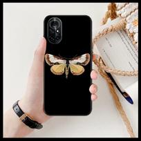 Gražaus drugelio rašto skaidrus telefono dėklas, skirtas Huawei Honor 20 10 9 8A 7 5T X Pro Lite 5G, juodas dėklas Coque Hoesjes Comic Fas Honor 7A gray