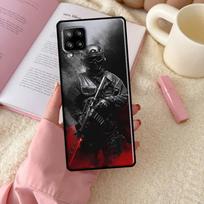 Kariuomenės Specialiųjų Pajėgų telefono dėklas, skirtas Samsung Galaxy A53 A33 A73 A51 A71 A50 A70 A12 A22 A32 A52 A72 A21S A52S Samsung A73 5G brown