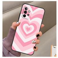 Sage Green Coffee Love Heart Latte Case For Samsung Galaxy A51 A71 A12 A22 A32 A42 A52 A72 A50 A70 A21S A52S A03S Phone Cover Samsung A10 pink
