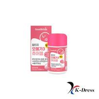 Geras & Vaikai Vaikų rTG Omega-3 Kramtomos Apelsinų Skonio 90 Kapsulių (30 dienų tiekimas) 1 Months Supply