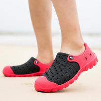 Vasaros sportiniai vyriški tuščiaviduriai sandalai Laisvalaikio paplūdimio batai Patogūs kvėpuojantys sandalai Patogūs Eva minkštu padu Unisex šlepetės 40