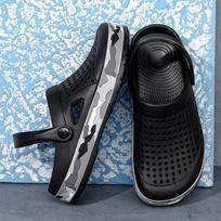 Karštas išpardavimas Prekinio ženklo klumpės Vyriški sandalai Laisvalaikio batai EVA Lengvi sandalai Unisex Spalvingi batai vasarai Paplūdimys Zapatos Hombre 40