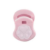 Cute Cat Paw Eyelash Curlers Eyelashes Curling Clip False Eyelashes Cosmetic Pink Beauty Makeup Tool Plastic Accessories pink