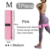 Stretch Hip Resistance Bands Yoga Legs Butt Anti Slip Elastic Fitness Bodybulding Exercise Workout Equipment white