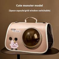 Cat Carrying Travel Backpack Outdoor Capsule Shoulder Bag Breathable Carrier For Puppy Kitty Newborn Pet Foldable Zipper Handbag ruda