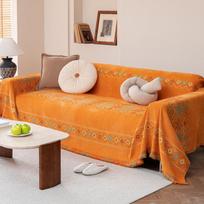 Cream Style Sofa Cover Integrated All-Inclusive Universal Four Seasons Universal High-End Fabric Sofa Towel Cover Cloth Anti-Scratching 180*130cm