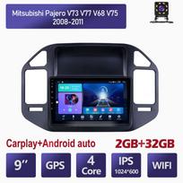 Car Radio Carplay For Mitsubishi Pajero V73 2008-2011 Car Multimedia Video Player GPS Navigation WIFI 4+64GB 2+32GB