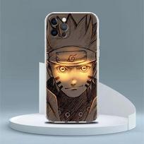 Clear Case For Apple iPhone 11 14 13 12 Pro 7 8 Plus SE 2022 XR X XS Max 6 6S Silicone Phone Cover Anime Red Blue Light Pain iPhone 6 6S black