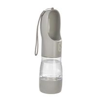 2 in 1 Portable Pet Dog Water Bottle Outdoor Leakproof Durable Puppy Food Dispenser for Small Medium Dogs Cats Bulldog Supplies