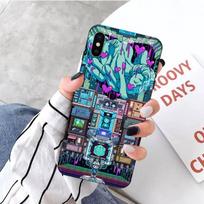 Art Pixel Aesthetic Phone Case For IPhone 14 13 12 11 XS X 8 7 6 Plus Mini Pro Max SE 2022 Soft Black Phone Cover iPhone 14