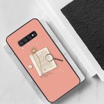 Knygos Telefono dėklas Samsung Galaxy S7 Edge Plus S9 S20Plus S20ULTRA S10lite S225G S10 Dėklas GalaxyS21S30 white