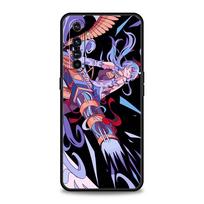Cute Genshin impact For Realme 9i Luxury Phone Case 9 8 5G GT2 7 6 Pro Plus 8i C21 C3 C11 C25 Black Silicone Cover Coque Fundas Realme C3 black