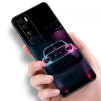 Puikus sportinio automobilio dėklas, skirtas Huawei NOVA 8 9 Pro 8i 7i 7SE Y60 5T Mate 40 30 20 10 Lite Honor 50 30 Premium Pro Plus 30S juodas dangtelis Huawei NOVA 5T