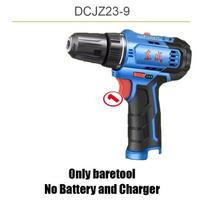 DCJZ23 akumuliatorinis elektrinis gręžtuvas be šepetėlių profesionalus įrankis 12v 35Nm 1600rpm Dviejų greičių universali baterijos platforma