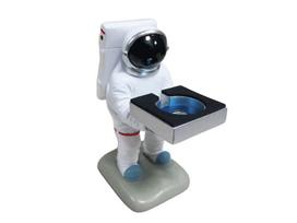Astronaut Shape Wireless Charger Stand for Apple Watch Wireless Charger gray