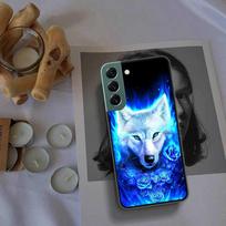 Snieguolė Mėlynos Akys Vilkas Telefono dėklas Samsung Galaxy A12 A22 A32 A42 A52 A72 A54 A34 A24 A14 A73 A53 A33 A23 A13 5G F52 F62 C Samsung A13 5G black
