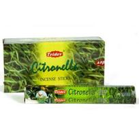 Tridev Agarbatti Citronella smilkalų lazdelės | Hexa serija | Kvapas | Atsidavimas | 6 Pkt * 20 Gm Pooja / garbinimui yellow