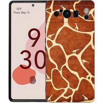 Phone Case For Google Pixel 8 A 7 6 Pro 6A 5G Black Soft Shockproof Back Cover Silicone TPU Shell Coque giraffe Pixel 6A beige