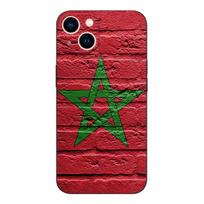Black tpu Case For Samsung galaxy S6 s7 s8 s9 plus back cover Moroccan Morocco flag SamsungS7 black