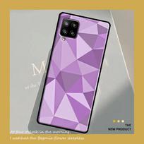 Geometrinis abstraktus krištolo dėklas, skirtas Samsung Galaxy A54 A34 A52 A32 A22 A12 A13 A14 A23 A33 A53 A73 A51 A71 dangtelis Samsung A32 5G pink