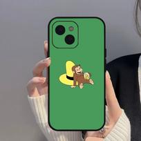 Curious George Monkey Phone Case For iPhone Mini 11 12 13 14 15 Pro XS Max X Plus SE XR Shell iPhone13PROMAX