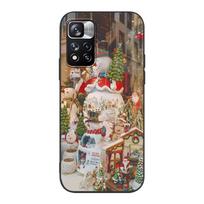 Kalėdinės eglutės dėklas Xiaomi Redmi Note 11 10S 8T 10 12 Pro Plus 11T 8 9 11E 11S 5 Pro 9S 7 telefonui, minkštas TPU juodas telefono dangtelis Redmi Note 5 Pro beige