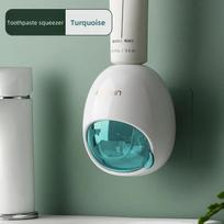 Automatic Toothpaste Dispenser Cute Shape Toothpaste Squeezer Dispenser Wall-mounted Toothbrush Holder Rack Bathroom Accessories