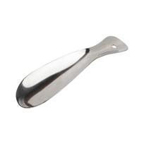 Metalinis batų šaukštas, 7 colių nerūdijančio plieno batų šaukštas, mažas nešiojamas batų pagalbininkas kelionėms One Size sidabras