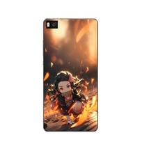 Coque Maniacase pour Huawei P8 Demon Slayer Nezuko 3D art anime Manga