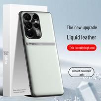 Samsung S22 Ultra skystos odos dėklas apsaugai nuo kritimo ir purvo - vientisas dizainas. Samsung S22 Ultra gray