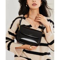 Saddle Bags Women Sling Handbag Cow Leather Small Square Fashion Vintage Organ Bag (20cm<Max Length<30cm) juoda