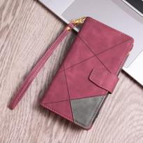 Google Pixel 7A/6A Leather Zipper Card Slot Case - Flip Solid Color Design for Pixel 7 Pro Google Pixel 7 Pro raudona