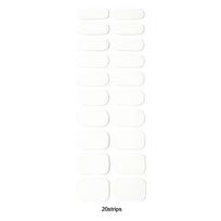 New 20-finger gel manicure sticker baking lamp curing phototherapy manicure sticker light hardening 20-finger full sticker 6.5*18