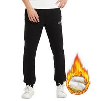 Men's Thicken Sweatpants Heavyweight Streetwear Trousers Winter Outside Warm Joggers Pants S juoda