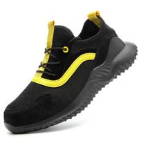 Labor Shoes Men's Steel Baotou Safety Breathable Shoes, Protective Anti-smashing and Stab-proof Work Shoes 36