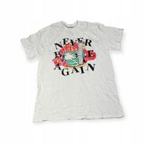 Koszulka T-shirt męski okrągły dekolt SPENCER'S NEVER BROKE AGAIN M