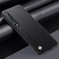 Prabangus PU odinis dėklas, skirtas „Xiaomi Mi 10 10T Pro 10 Lite Mi10“, silikoninis apsauginis telefono dėklas, skirtas „Xiaomi Mi 10 Ultra 10S 10i“ Mi 10i oranžinė