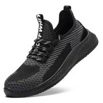 Labor Insurance Shoes Men's Anti-smashing and Anti-piercing Summer Deodorant, Non-slip and Wear-resistant Safety Construction Site Shoes 37