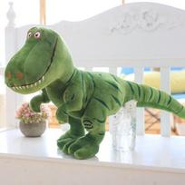 Nauji Dinozaurų Pliušiniai Žaislai Animacinis Tironozauras Mielas Kimštas Žaislas Lėlės Vaikams Berniukams Gimtadienio Dovana 40cm žalia