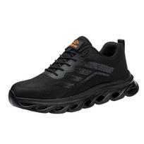 Labor Insurance Shoes Men's Breathable Anti-smashing and Anti-piercing Safety Shoes 38
