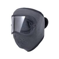 Moterų Vyrų Žieminė Polar Fleece veido kaukė stora veido danga su vėjui atspariais akiniais, skirta važinėti dviračiu lauke Šilta slidinėjimo kaukė Motociklo veido kaukė gray