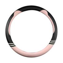 Steering Wheel Cushion Easy to Clean for Driver Wear-resistant Decoration Protector Fashionable Sweat-proof rožinė